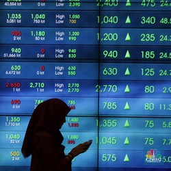IHSG di Zona Hijau, Harga Saham Bank Besar Melesat