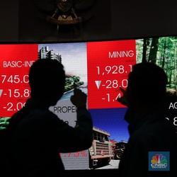 Penuh Gejolak, IHSG Terbenam di Zona Merah Sepekan
