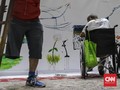 FOTO: Mendobrak Keterbatasan dengan Imajinasi dan Mural