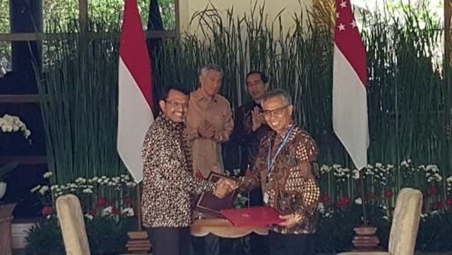 Monetary Authority of Singapore/MAS menyepakati peningkatan kerjasama dalam bidang Fintech dan inovasi jasa keuangan.