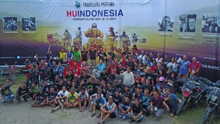 'Bikers' Petualang Dunia Kumpul di Garut
