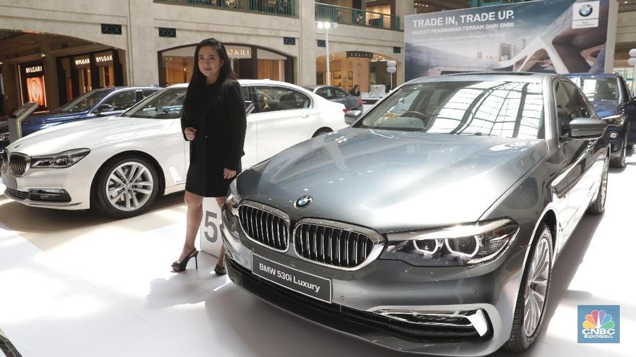 Kendaraan lama yang ingin ditukar dengan mobil BMW seri terbaru minimal pemakaian hanya lima tahun.
