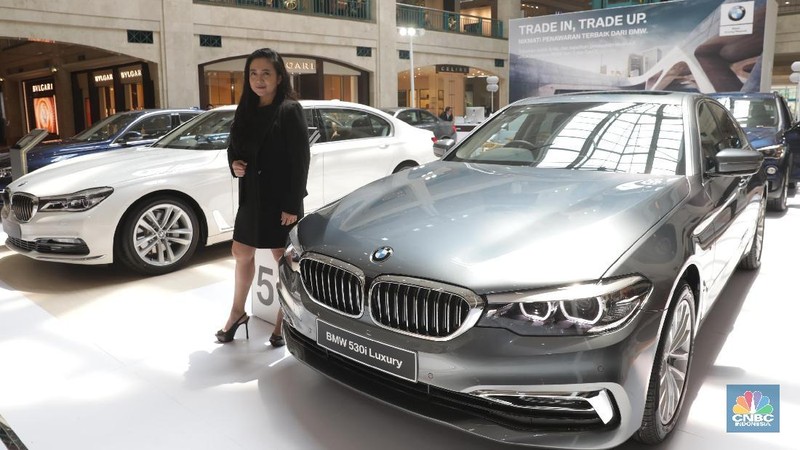 Kendaraan lama yang ingin ditukar dengan mobil BMW seri terbaru minimal pemakaian hanya lima tahun.