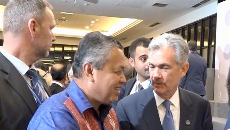 Dalam pertemuan tersebut, keduanya membicarakan tentang perkembangan ekonomi global.