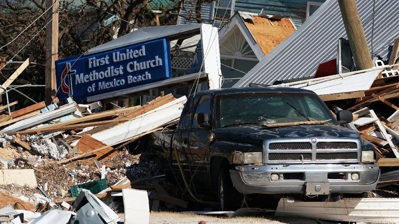 Badai Michael adalah badai ketiga terkuat setelah Badai Camille di Mississippi pada tahun 1969 dan badai pada Hari Buruh tahun 1935 di Florida.