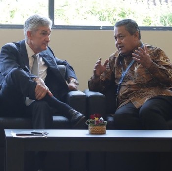 Kala Bos BI Ketemu Penguasa Dolar di Bali