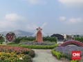 Chung She Flower Garden, Taman Bunga Fotogenik di Taiwan