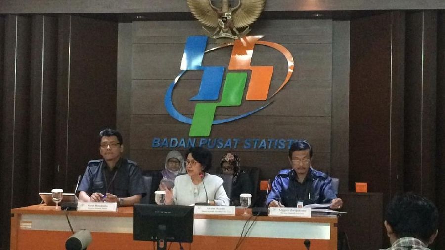 BPS melaporkan surplus neraca dagang September 2018
