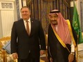 VIDEO: Tiba di Arab, Mike Pompeo Disambut Raja Salman