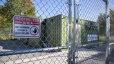 Ganja-ganja itu disimpan di sejumlah ruang di Niagara College, Ontario, Kanada. (REUTERS/Carlos Osorio)