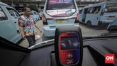 Gubernur DKI Anies Baswedan mengubah nama program integrasi angkutan umum tarif Rp3.500 per tiga jam, One Karcis One Trip (OK Otrip), menjadi Jak Lingko dengan sistem yang sama.(CNNIndonesia/Adhi icaksono)