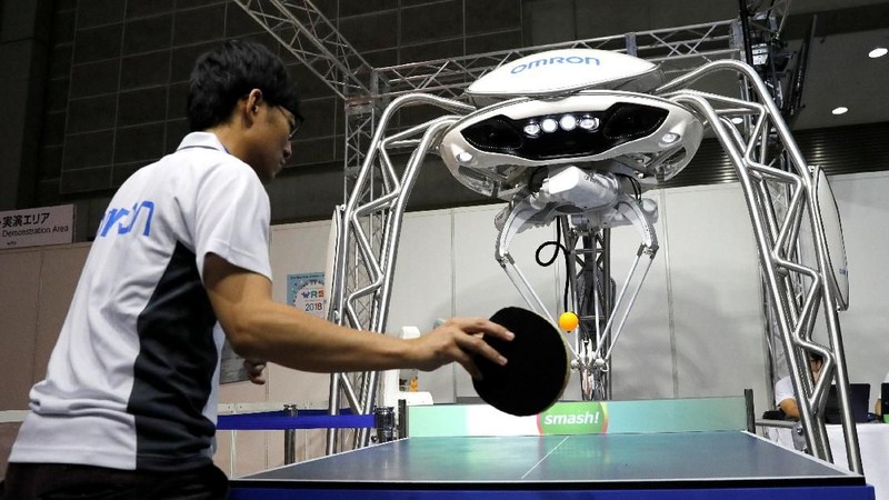 Jepang menjadi tuan rumah World Robot Summit (WRS) 2018 di Tokyo Big Sight di Tokyo's Koto Ward. 