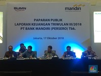 Bank Mandiri Targetkan Laba 2018 Capai Rp 24 T