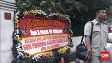 HUT ke-67, Kediaman Prabowo Banjir Hadiah dan Karangan Bunga
