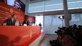 Thierry Henry menjadi pelatih AS Monaco setelah memiliki modal sebagai asisten pelatih timnas Belgia di bawah Roberto Martinez. Henry menggantikan posisi Leonardo Jardim yang dipecat pada pekan lalu. (Valery HACHE / AFP)