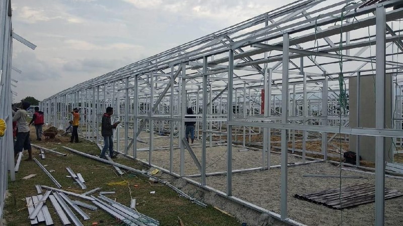 Sebanyak 400 unit RRG di Desa Lolu dan Desa Sibalaya yang terletak di Kabupaten Sigi.