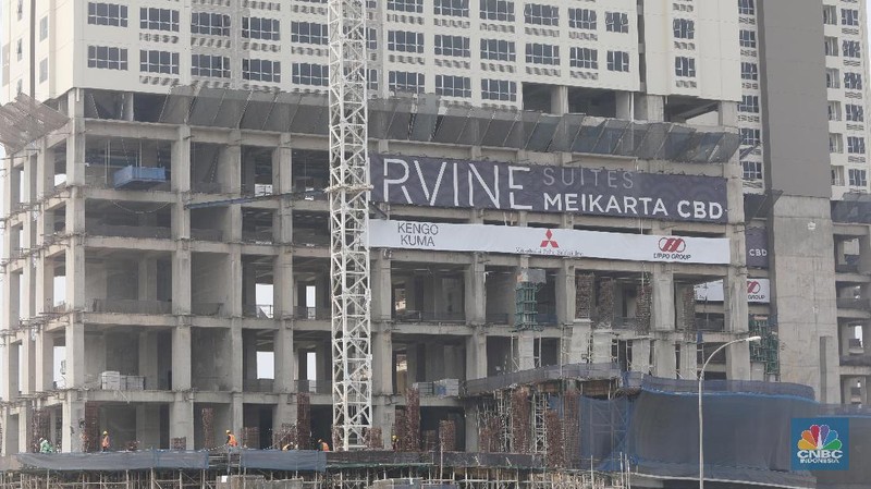 Proyek pembangunan Meikarta terus berlanjut meski KPK telah menetapkan beberapa tersangka terkait suap izin proyek tersebut.