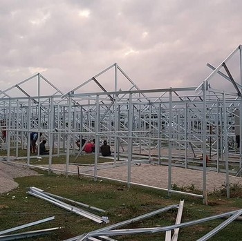 Begini Bangunan Rumah Sementara untuk Korban Gempa Sulteng