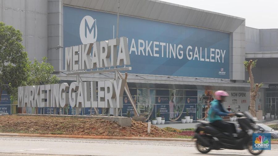 Ilustrasi Suasana Marketing Gallery Meikarta (CNBC Indonesia/ Andrean Kristianto)