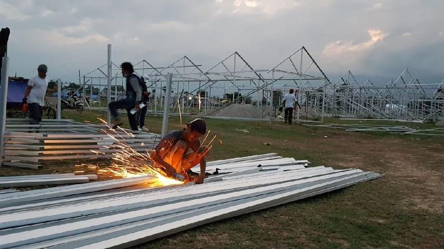 Sebanyak 400 unit RRG di Desa Lolu dan Desa Sibalaya yang terletak di Kabupaten Sigi.