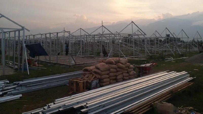 Sebanyak 400 unit RRG di Desa Lolu dan Desa Sibalaya yang terletak di Kabupaten Sigi.
