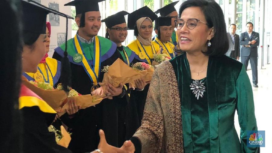 Menteri Keuangan Sri Mulyani turut hadir dalam forum G20 di Argentina.