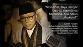 Ketua umum PAN Zulkifli Hasan