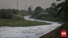 FOTO : Buih dan Busa, Polusi Kali Bekasi