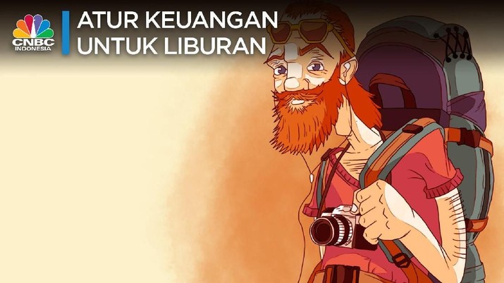 Ilustrasi orang liburan (CNBC Indonesia)