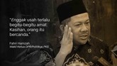 Wakil Ketua DPR Fahri Hamzah.