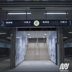 MRT Jakarta Lalui 13 Stasiun, Mana Saja?