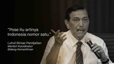 Menteri Koordinator Kemaritiman Luhut Binsar Pandjaitan.