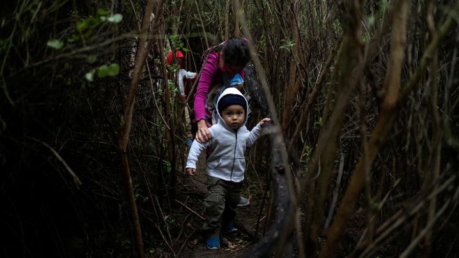 Para imigran tersebut berharap agar dapat mencapai Meksiko dan kemudian menyeberangi perbatasan utara menuju Amerika Serikat.