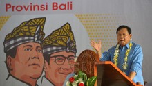 Prabowo Pertanyakan Kepemilikan Hotel di depan Emak-Emak Bali