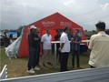 BNI & Mandiri Percepat Pembangunan Hunian Sementara di Sigi