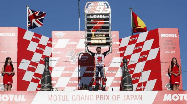 Marc Marquez Tak Peduli Rekor Valentino Rossi
