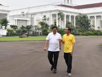 Jokowi Hadiri Perayaan HUT Golkar ke-54 di Kemayoran