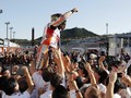 Rayakan Juara dunia MotoGP, Marquez Cedera Dislokasi Bahu