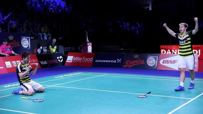 Kevin/Marcus Kaget Menang Cepat di Final Hong Kong Terbuka