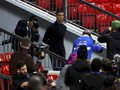 Ronaldo Antusias Menangkap Bola di Laga Djokovic vs Isner