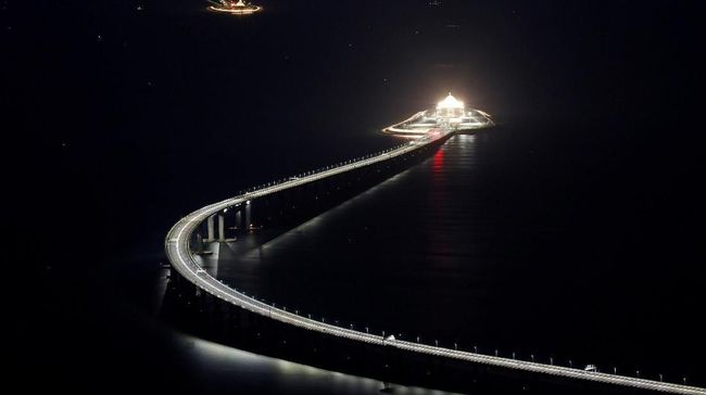 Mengenal Jembatan-Terowongan HZMB, Proyek Ambisius Pemersatu China