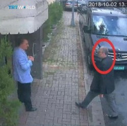CCTV Rekam Pria yang Bawa Tubuh Khashoggi