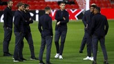 Cristiano Ronaldo yang memilih petualangan baru bersama Juventus dari Real Madrid itu bertekad membawa Si Nyonya Tua mengalahkan Manchester United. (Reuters/Jason Cairnduff)