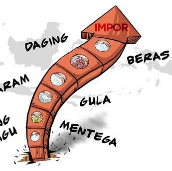 Impor Pangan Deras Banjiri RI