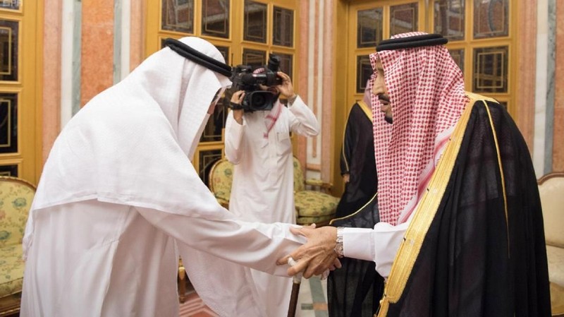 Kedatangan menyampaikan belasungkawa yang tulus kepada keluarga Jamal Khashoggi.