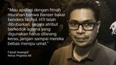 Ketua Progress 98 Faizal Assegaf