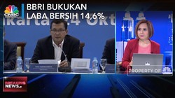 BBRI Bukukan Kenaikan Laba Bersih 14,6%