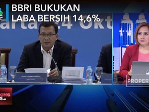 BBRI Bukukan Kenaikan Laba Bersih 14,6%