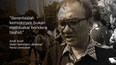 Wakil Sekretaris Jenderal Demokrat Andi Arief