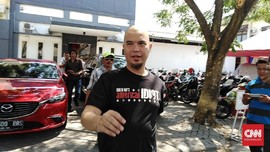Penuhi Panggilan Polisi, Ahmad Dhani Sindir Proses Hukum Ahok